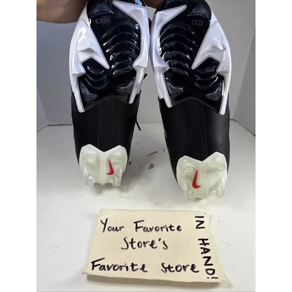 Nike Diamond Turf 93 TD Football Cleats Prime HF5298-100 White Red Men’s Size 11